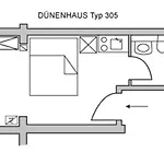 Duenenhaus Lägenhet *