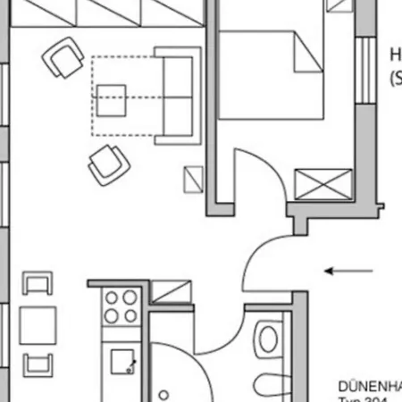 アパート Duenenhaus ゼリン