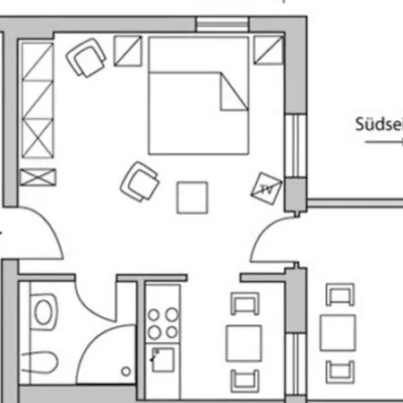 アパート Duenenhaus ゼリン