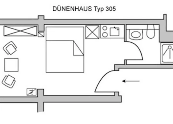 Duenenhaus Apartment *